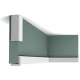 Многофункциональный профиль Orac Decor CX134 Дюрополимер 2000*30*30 мм